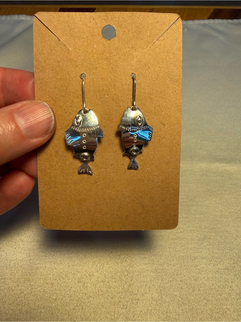 Lisa McCormick Sterling Silver Earrings (Kodiak, Alaska)